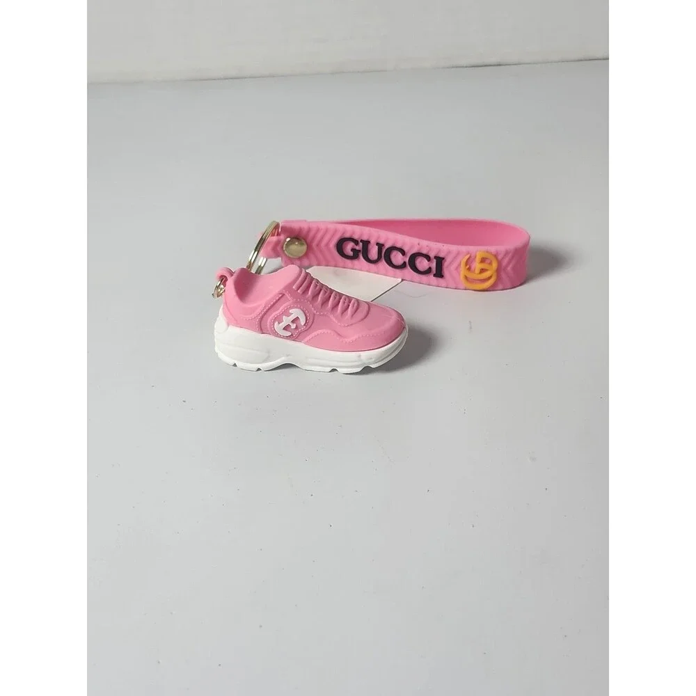 Mini Sneaker Keychain Pink